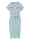 Jacob Cohen Denim Midi Dress