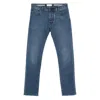 Jacob Cohen Slim Fit Nick Vintage Pants In Blue