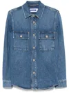 Jacob Cohen Light Jacket Denim Blue Vintage Clothing In 蓝色