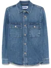 Jacob Cohen Light Jacket Denim Blue Vintage Clothing