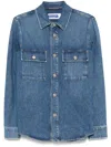 Jacob Cohen Light Jacket Denim Blue Vintage Clothing In Blue