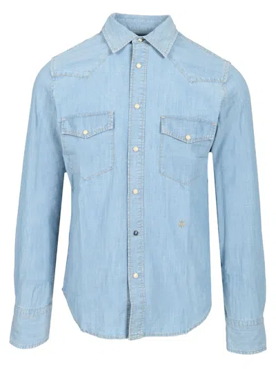 Jacob Cohen Denim Shirt Shirts Light Blue