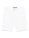 Jacob Cohen Denim Shorts In White