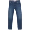 Jacob Cohen Belt Loop Denim Trousers In Blue