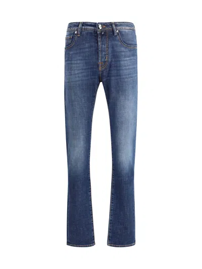 JACOB COHEN DENIM TROUSERS BARD