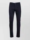 Jacob Cohen Denim Trousers With Belt Loops And Back Pockets In Blue