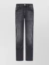Jacob Cohen Distressed Denim Trousers Five Pockets In Gray
