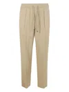 Jacob Cohen Drawstring Chinos In Braun