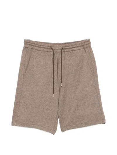 Jacob Cohen Drawstring Shorts In Brown