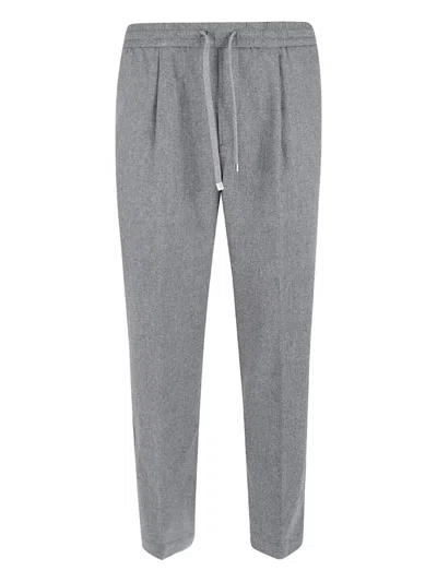 Jacob Cohen Drawstring Trousers In Gray