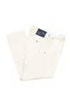Jacob Cohen Elegant Silver Chino Model Trousers In Silver