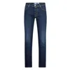 Jacob Cohen Elegant Slim Fit Dark Blue Jeans