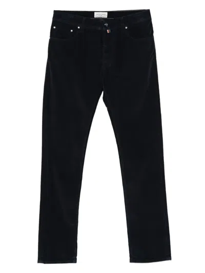 JACOB COHEN EMBELLISHED CORDUROY TROUSERS