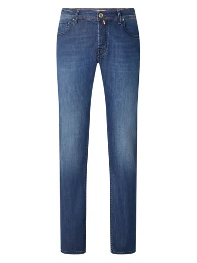 Jacob Cohen Essential Denim Jeans For Men Fit In Blue