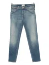 Jacob Cohen Faded Distressed Jeans In Blue