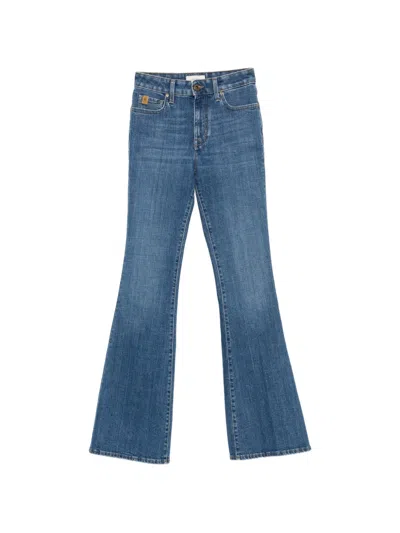 Jacob Cohen Flared-leg Denim Jeans In Blue