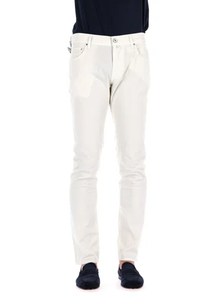 Jacob Cohen Fashion-forward Men's Mini Jacket In White