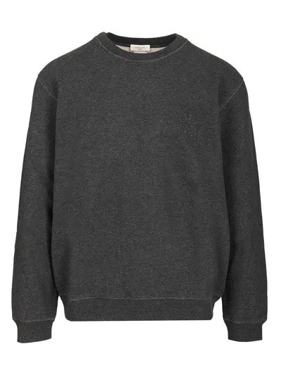 Jacob Cohen Felpa Girocollo Costina L1 Knitwear Grey In Black