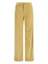 Jacob Cohen Hailey Trousers In Yellow