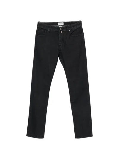 Jacob Cohen Five-pocket Jeans In Black