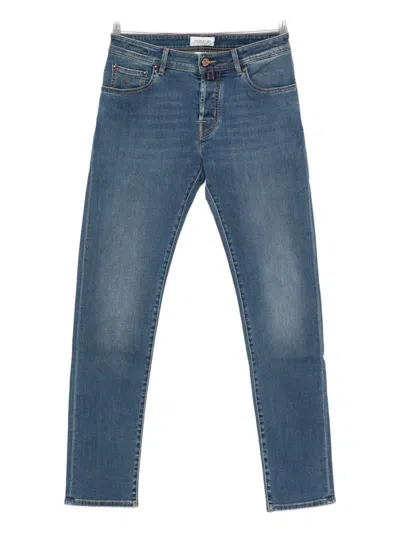 Jacob Cohen Five-pocket Jeans In Blue