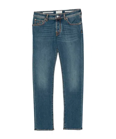 Jacob Cohen Five-pocket Jeans In Blue