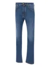 Jacob Cohen Five-pocket Jeans In Blue