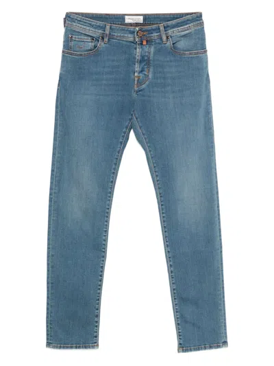 Jacob Cohen Five-pocket Jeans In Blue