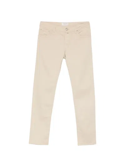 Jacob Cohen Five-pocket Jeans In White
