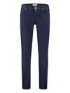 Jacob Cohen Five-pocket Stitching-detail Jeans In Blue