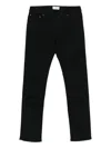 Jacob Cohen Five-pocket Trousers In Black