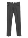 Jacob Cohen Five-pocket Trousers In Black