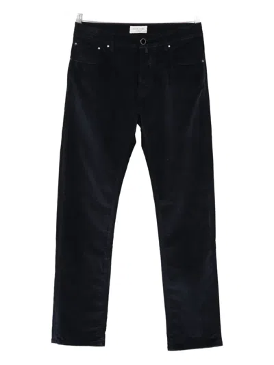 Jacob Cohen Five-pocket Trousers In Blue