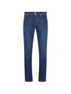 Jacob Cohen Five-pocket Trousers In Blue
