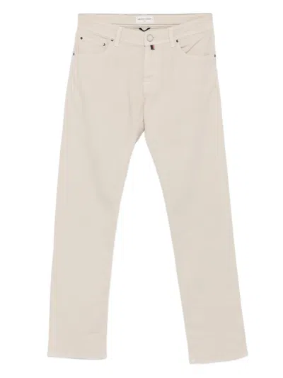 Jacob Cohen Five-pocket Trousers In Neutral