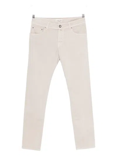 Jacob Cohen Five-pocket Trousers In Neutral