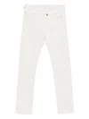 Jacob Cohen Five-pocket Trousers In White
