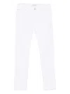 Jacob Cohen Five-pocket Trousers In White