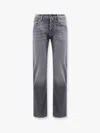 Jacob Cohen Five Pockets Grey Denim Trouser In Gray