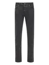 Jacob Cohen Five-pocket-jeans In Black