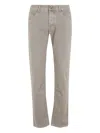 Jacob Cohen Pant 5 Pkt Slim Fit Bard In Neutral