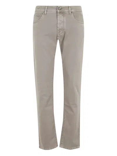 Jacob Cohen Pant 5 Pkt Slim Fit Bard In Brown