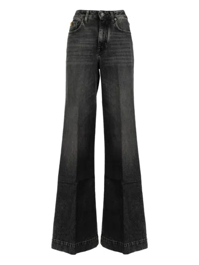 Jacob Cohen Five Poquet Design Trousers In Gray