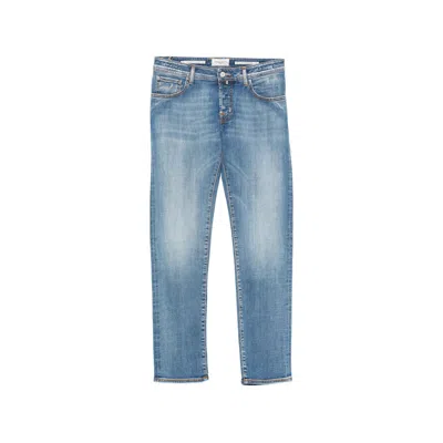 Jacob Cohen Five-pocket Design Jeans In Blue