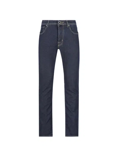 Jacob Cohen Five-pocket Jeans In Blue