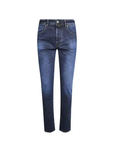 Jacob Cohen Five-pocket Slim-fit Jeans In Blue