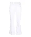 Jacob Cohen Flared Cropped-leg Jeans In White