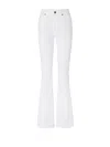 Jacob Cohen Flared Jeans In White Denim