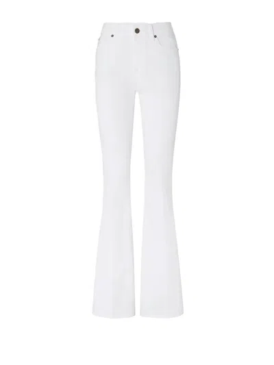 Jacob Cohen Victoria Flared Jeans In White