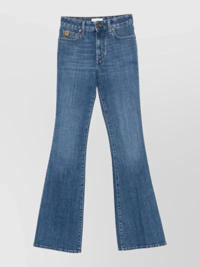 Jacob Cohen Flared-leg Denim Jeans In Blue